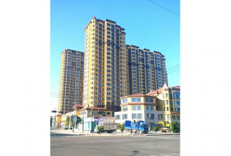 開發(fā)建設(shè)的欣源盛景小區(qū)